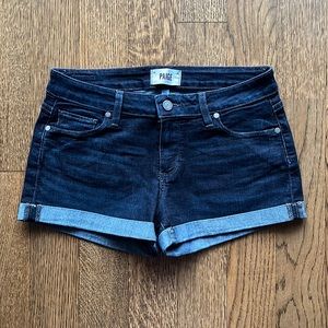 Paige Jimmy Short Denim Shorts